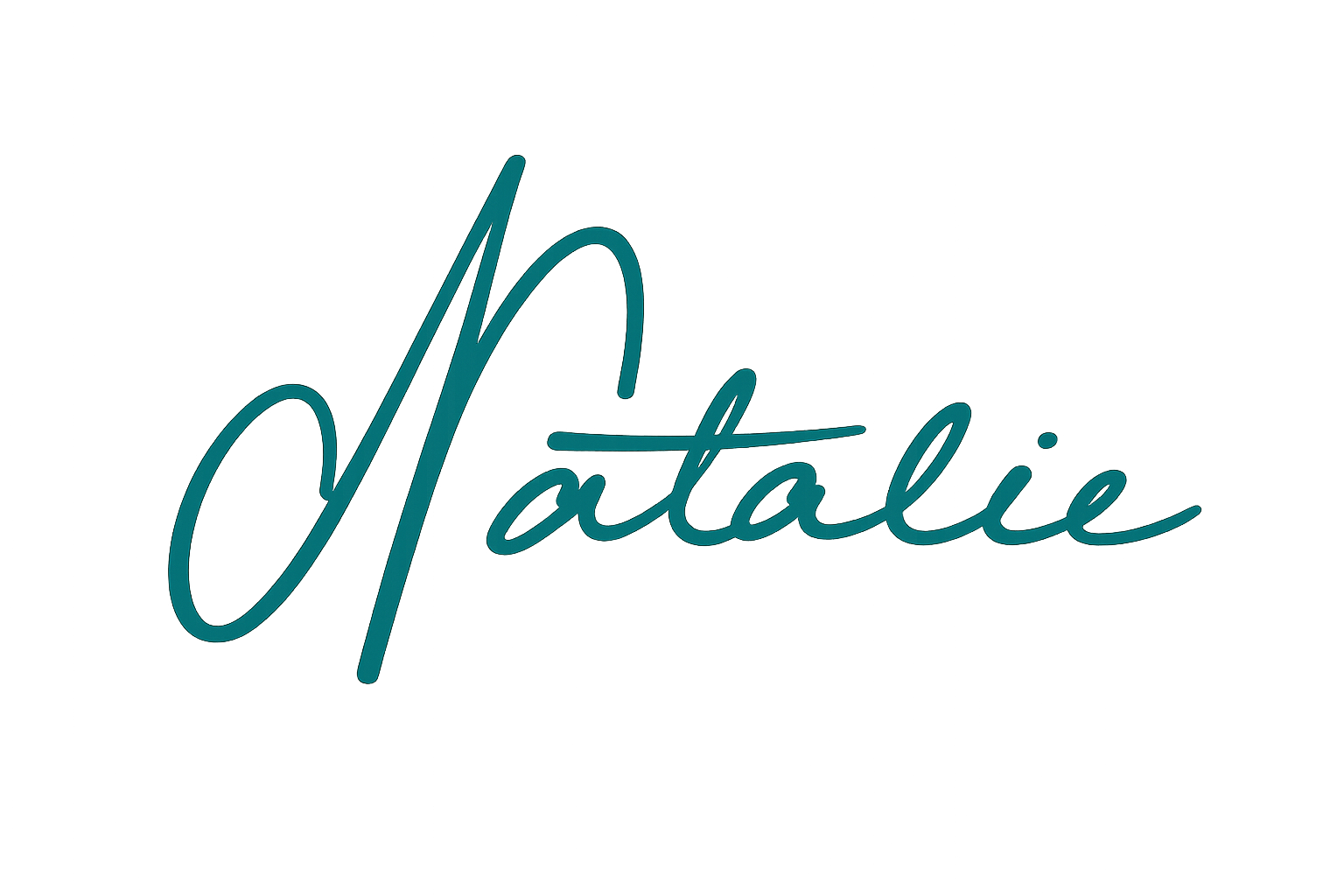 Natalie's signature